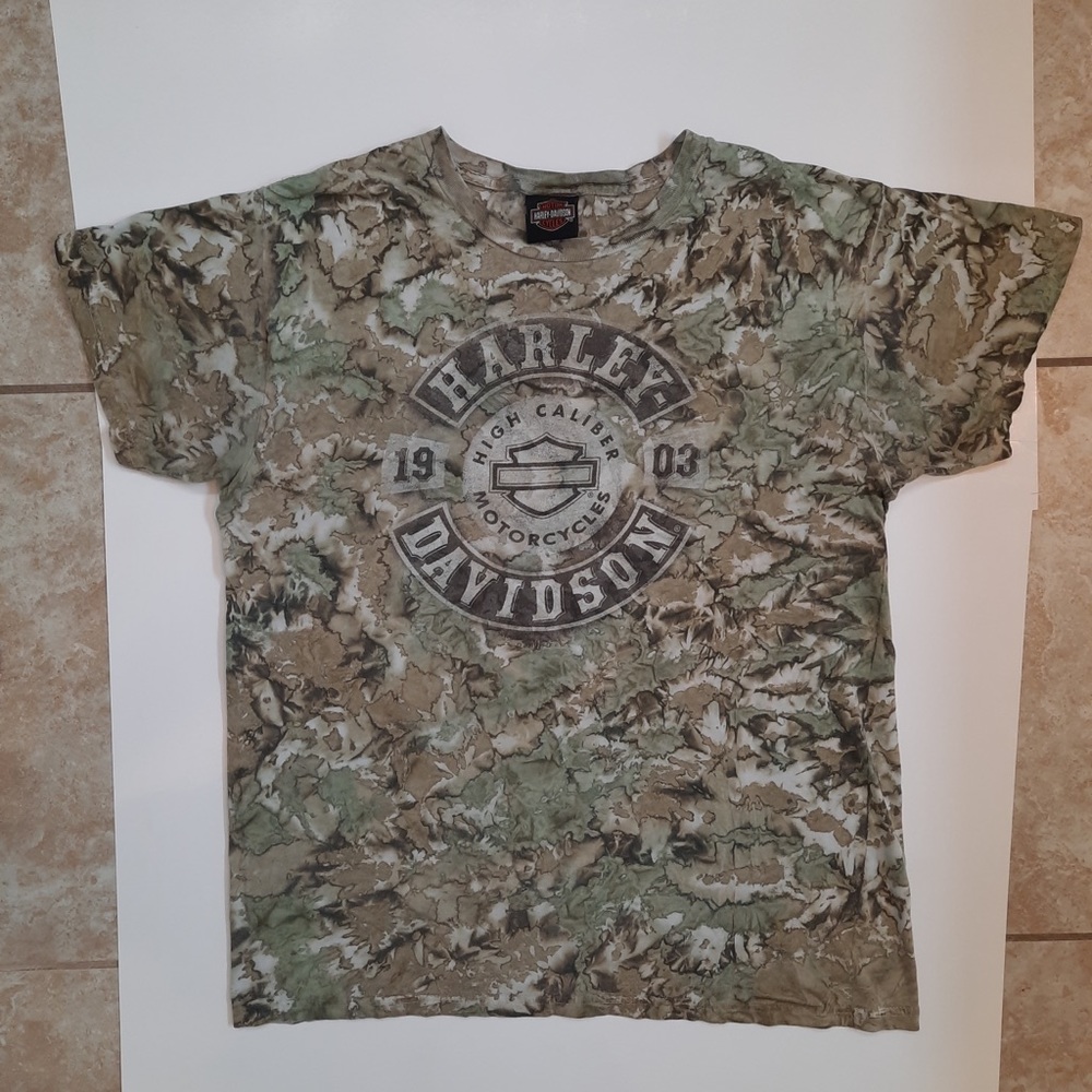 Harley Davidson camo tie-die LG